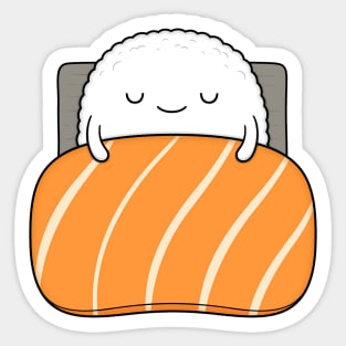 sleepy sushi Sticker